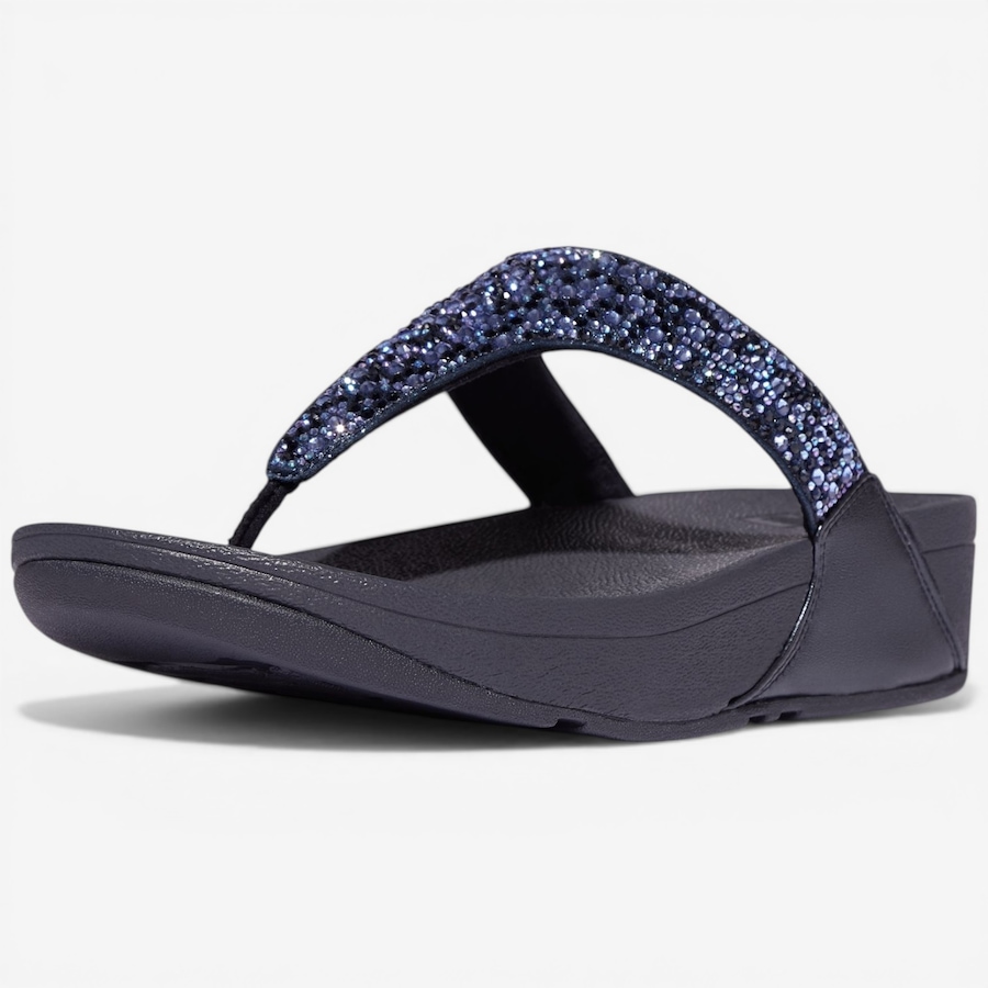 Image 122952_MIDNY.jpg, Product 122-952 / Price $140.00, FitFlop Lulu Crystal Mix Toe Post Sandal from FitFlop on TSC.ca's Shoes department