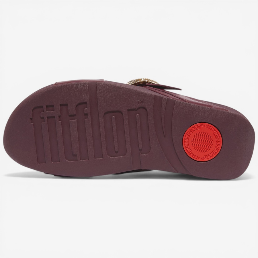 Image 122954_ALTMORE4.jpg, Product 122-954 / Price $170.00, FitFlop Lulu Crystal Buckle Leather Slides from FitFlop on TSC.ca's Shoes department