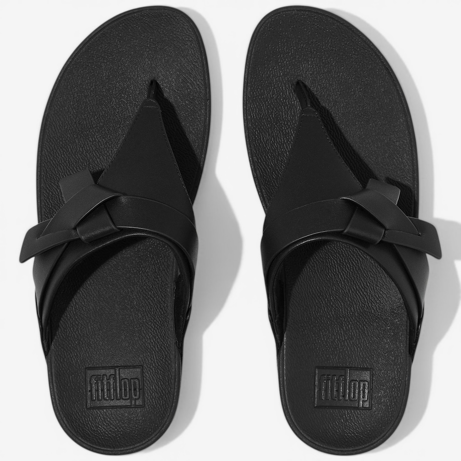 Image 122956_ALTMORE1.jpg, Product 122-956 / Price $69.88, FitFlop Lulu Folded Knot Leather Toe Post Sandal from FitFlop on TSC.ca's Shoes department