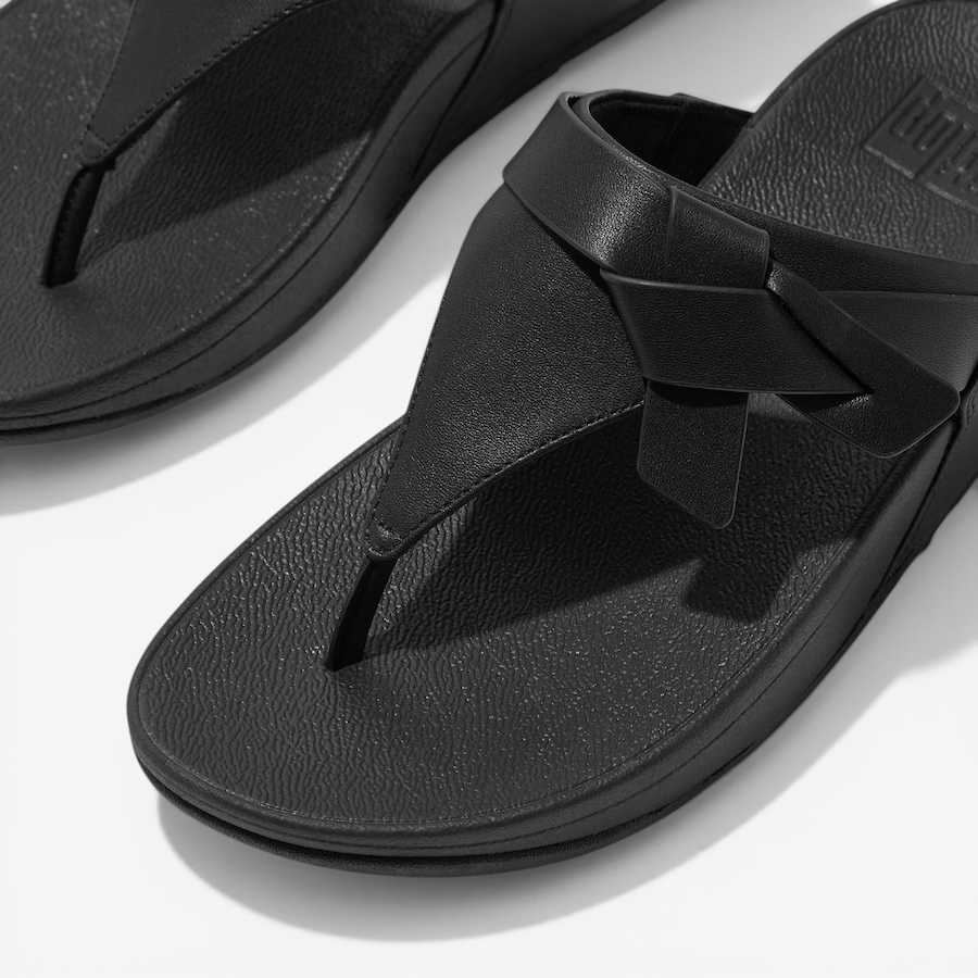 Image 122956_ALTMORE2.jpg, Product 122-956 / Price $69.88, FitFlop Lulu Folded Knot Leather Toe Post Sandal from FitFlop on TSC.ca's Shoes department