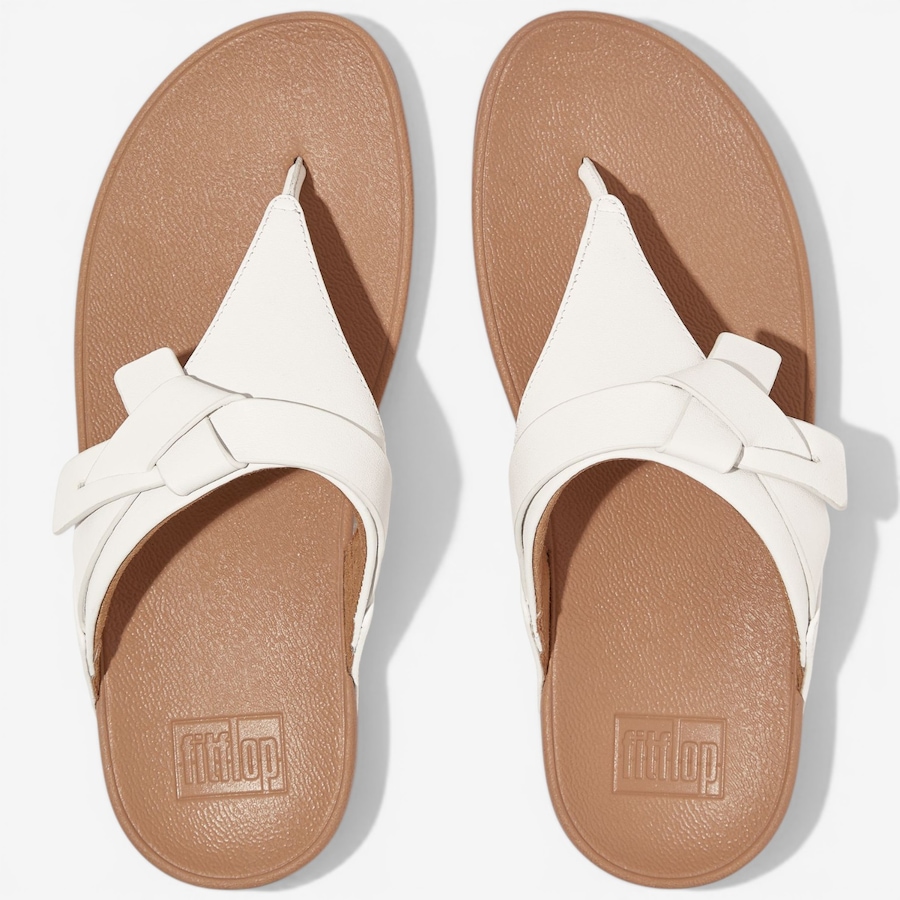Image 122956_ALTMORE5.jpg, Product 122-956 / Price $69.88, FitFlop Lulu Folded Knot Leather Toe Post Sandal from FitFlop on TSC.ca's Shoes department
