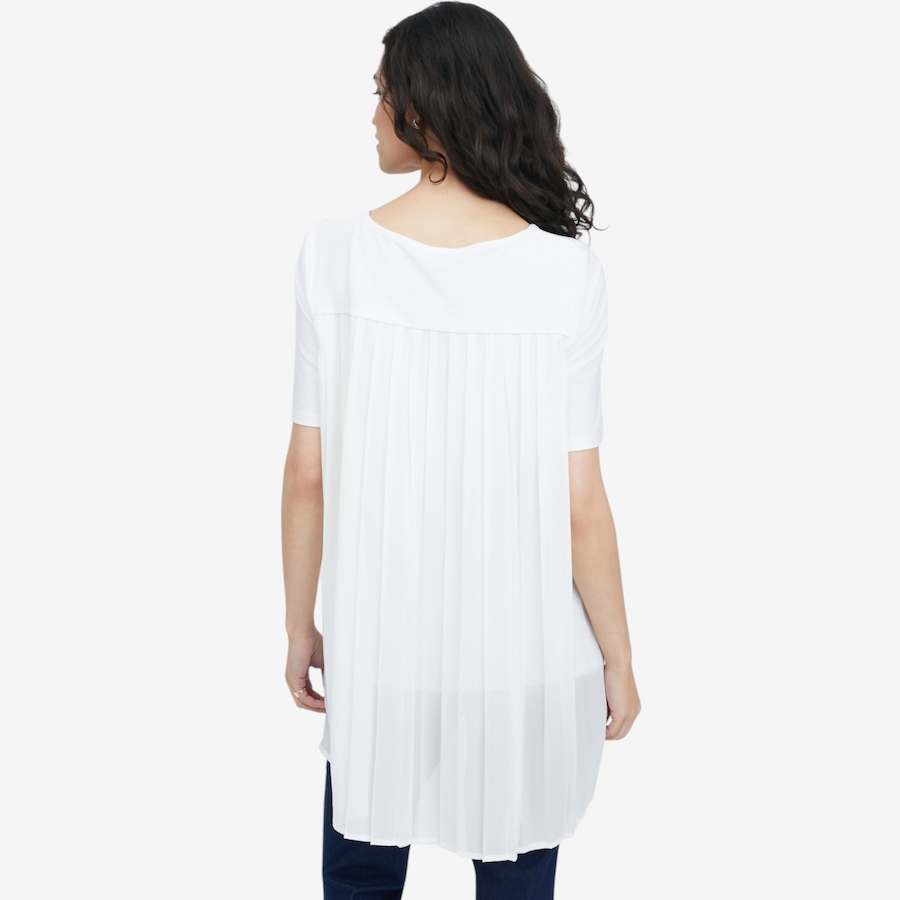 Image 122964_ALTMORE2.jpg, Product 122-964 / Price $39.99, Nina Leonard Elbow Sleeve Round Neck Top from Nina Leonard on TSC.ca's Fashion department
