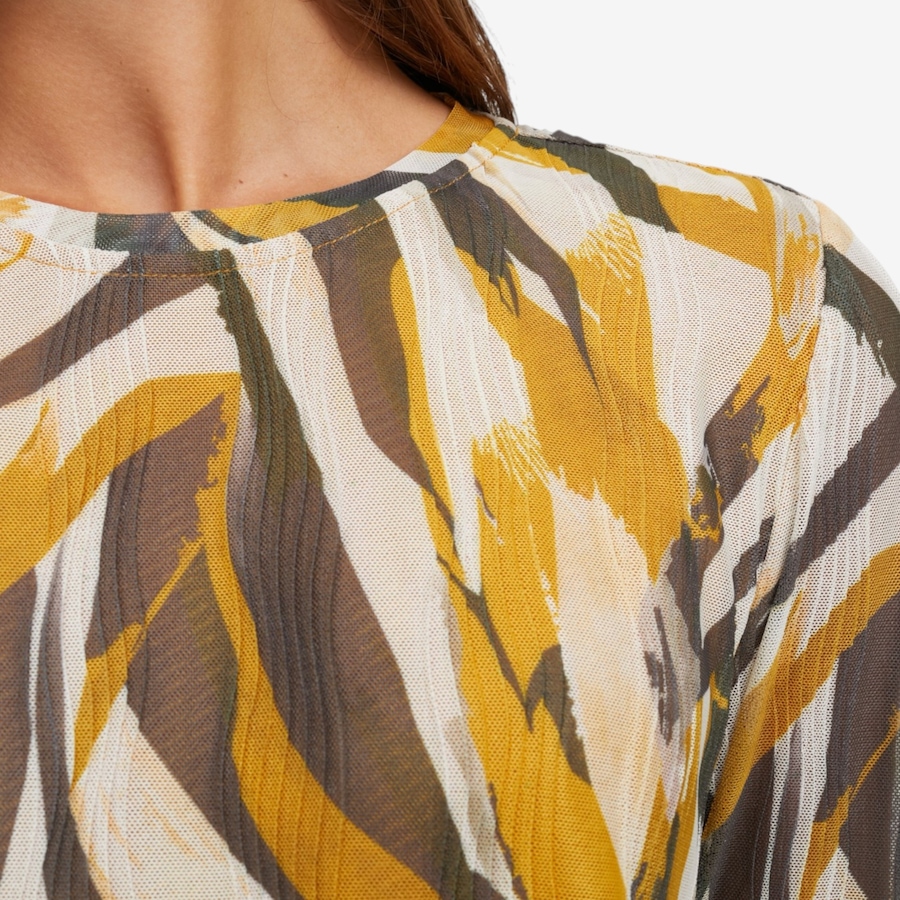 Image 122988_ALTMORE1.jpg, Product 122-988 / Price $69.90, Wynne Layers Printed Textured Mesh Top from Wynnelayers on TSC.ca's Fashion department