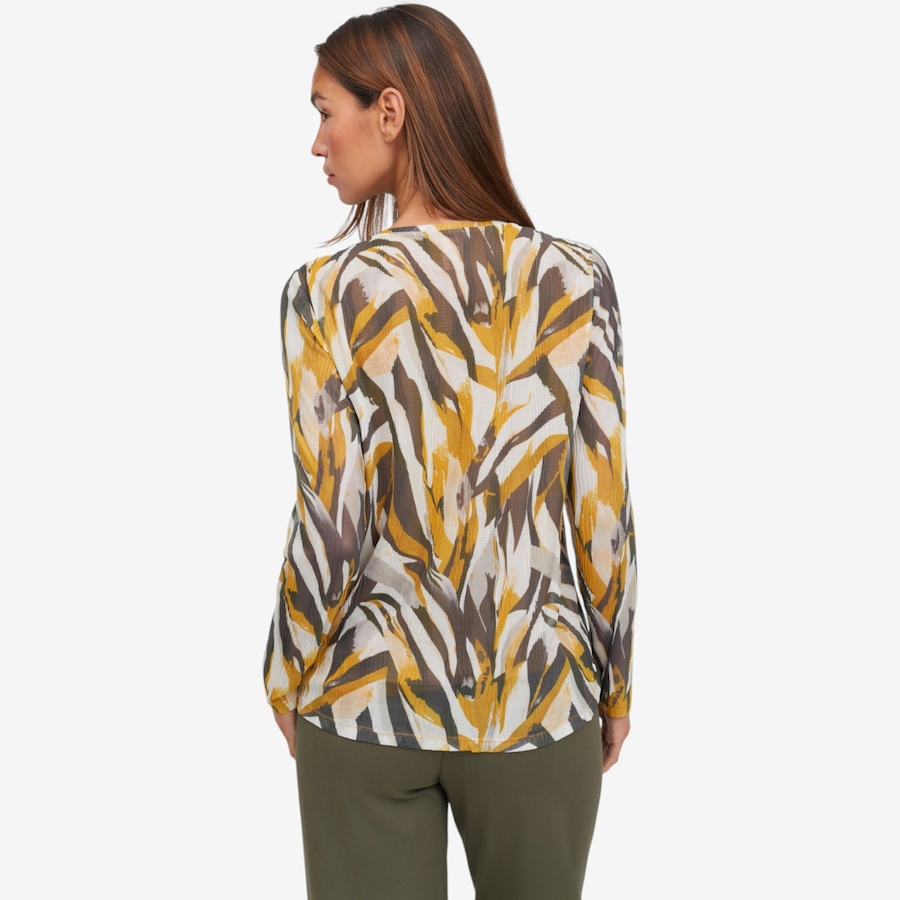 Image 122988_ALTMORE3.jpg, Product 122-988 / Price $69.90, Wynne Layers Printed Textured Mesh Top from Wynnelayers on TSC.ca's Fashion department