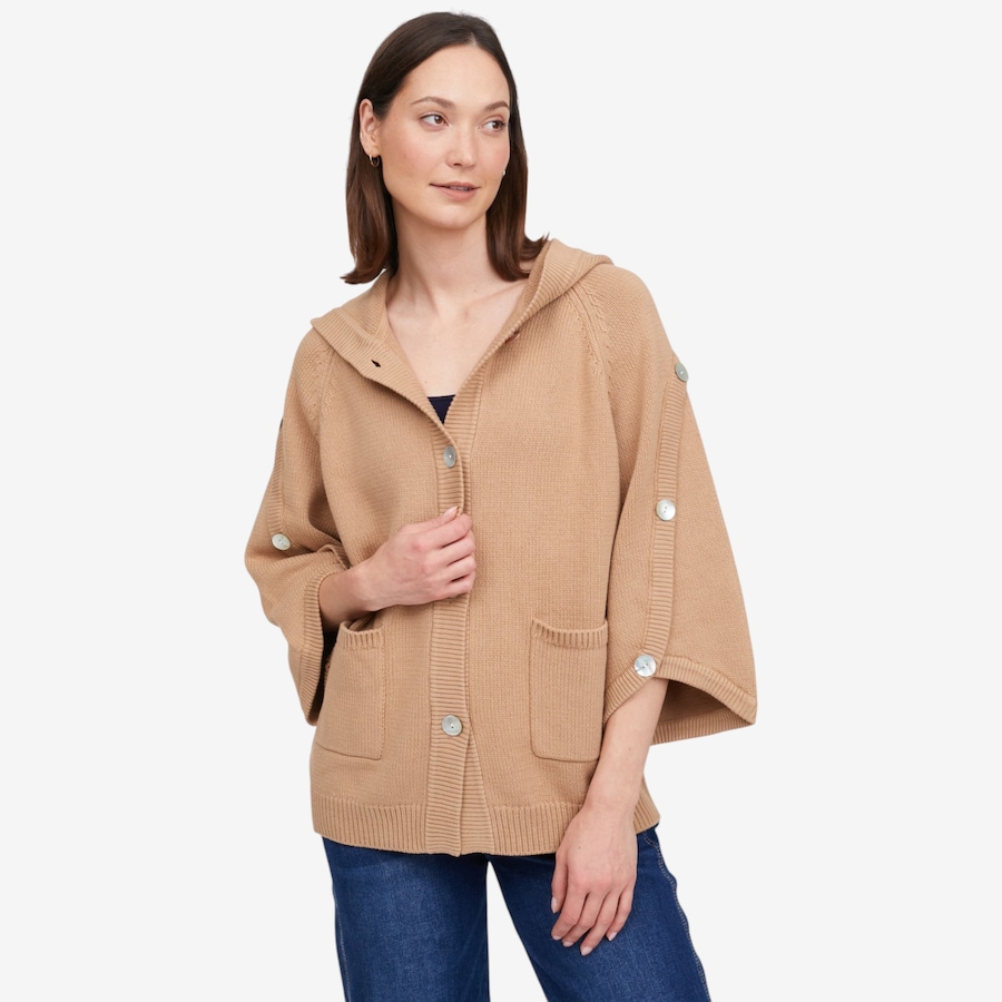 Image 122992_WH.jpg, Product 122-992 / Price $139.90, Wynne Layers Hooded Sweater with Sleeve Detail from Wynnelayers on TSC.ca's Fashion department