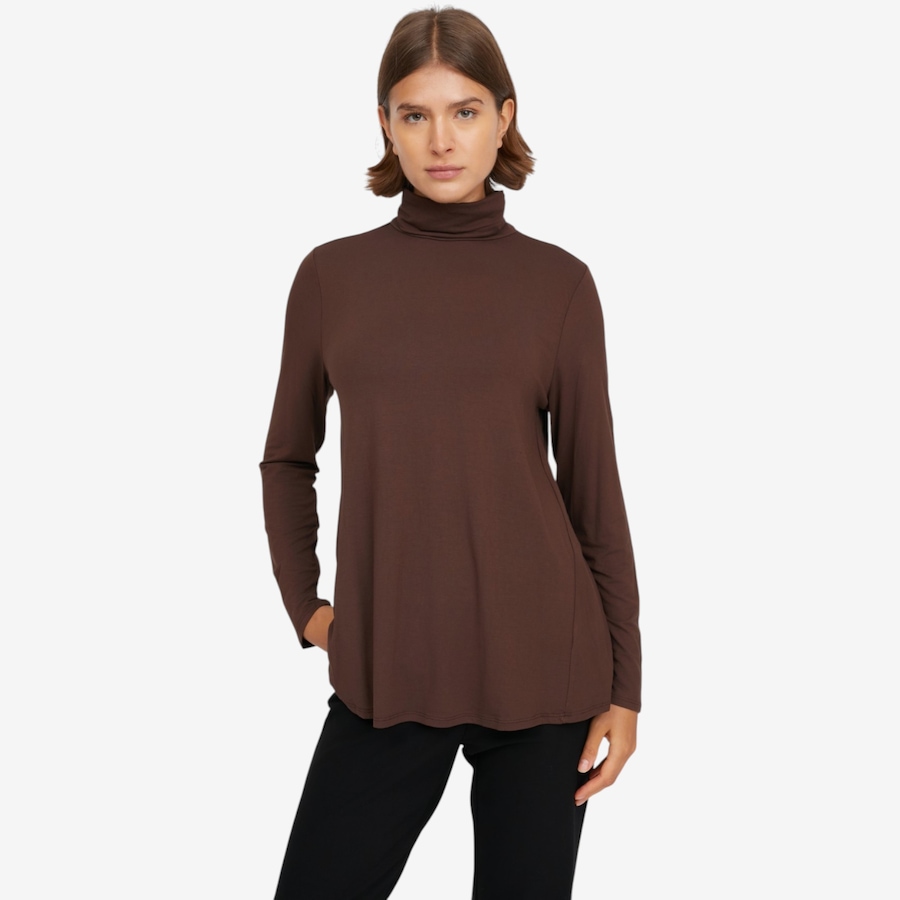 Image 122993_BITCO.jpg, Product 122-993 / Price $79.90, Wynne Layers Turtleneck Butterfly Tee from Wynnelayers on TSC.ca's Fashion department