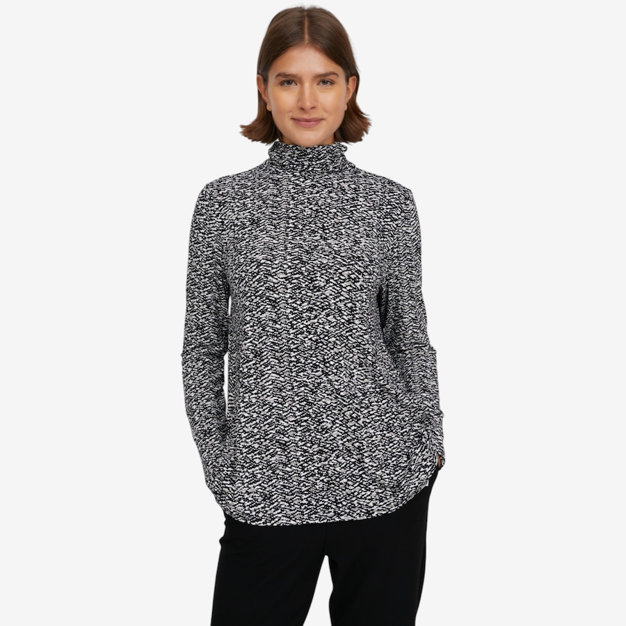 Image 122993_BLTW.jpg, Product 122-993 / Price $79.90, Wynne Layers Turtleneck Butterfly Tee from Wynnelayers on TSC.ca's Fashion department