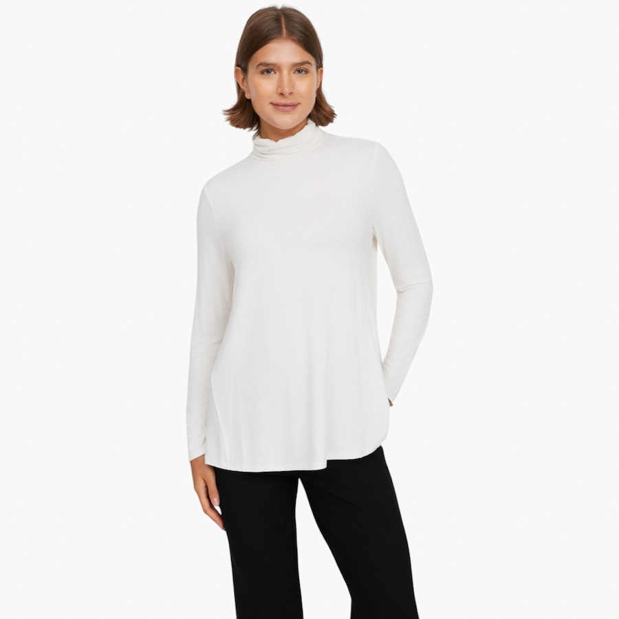 Image 122993_CRM.jpg, Product 122-993 / Price $79.90, Wynne Layers Turtleneck Butterfly Tee from Wynnelayers on TSC.ca's Fashion department