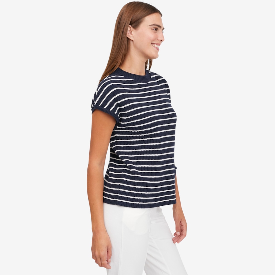 Image 123027_ALTMORE2.jpg, Product 123-027 / Price $69.90, Wynne Style Shaker Stitch Sweater with Pocket from Wynnelayers on TSC.ca's Fashion department
