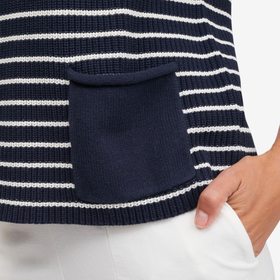 Image 123027_ALTMORE3.jpg, Product 123-027 / Price $69.90, Wynne Style Shaker Stitch Sweater with Pocket from Wynnelayers on TSC.ca's Fashion department