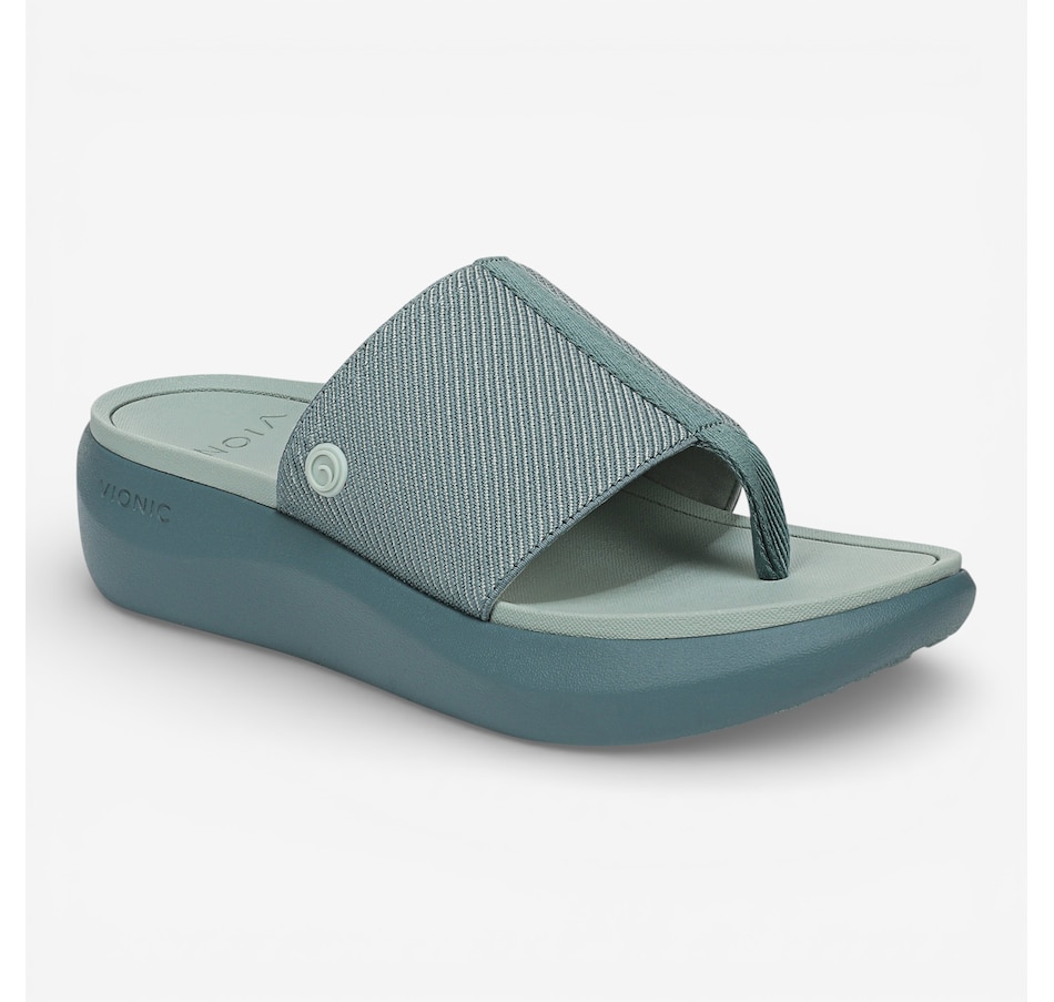 Image 123045_BODBE.jpg, Product 123-045 / Price $119.95, Vionic Doran Aqua Toe Thong Sandal from Vionic on TSC.ca's Shoes department