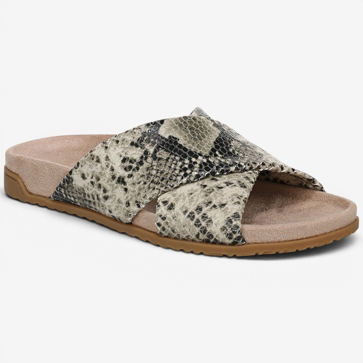 Vionic Ellie Etna Cross Strap Slide - TSC.ca