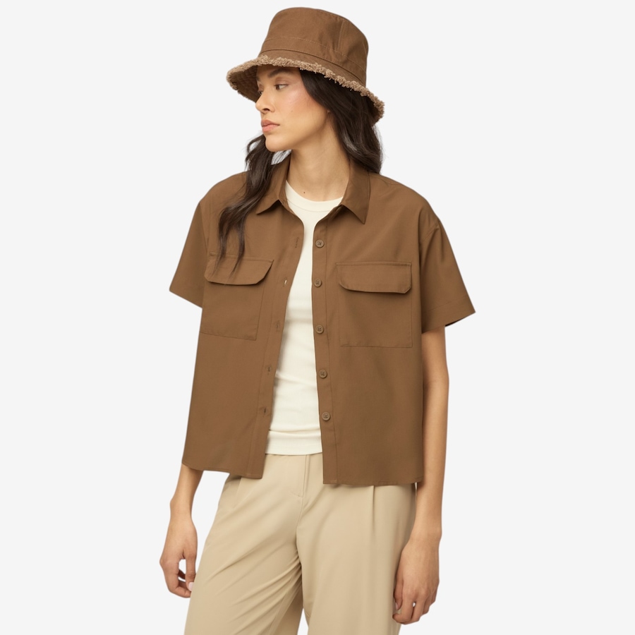 Image 123099_PAT.jpg, Product 123-099 / Price $120.00, Tilley Quick Dry UPF Short Sleeve Shirt from Tilley on TSC.ca's Fashion department