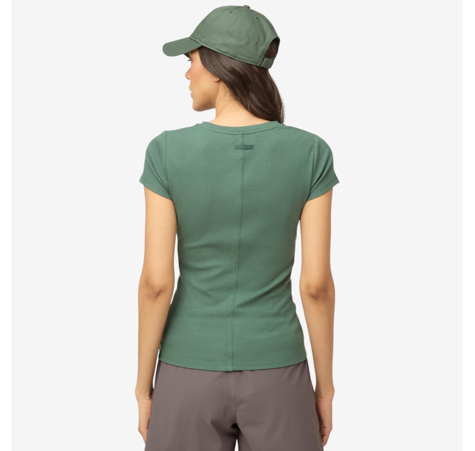 Image 123104_ALTMORE10.jpg, Product 123-104 / Price $65.00, Tilley Tencil Rib Short Sleeve Tee from Tilley on TSC.ca's Fashion department