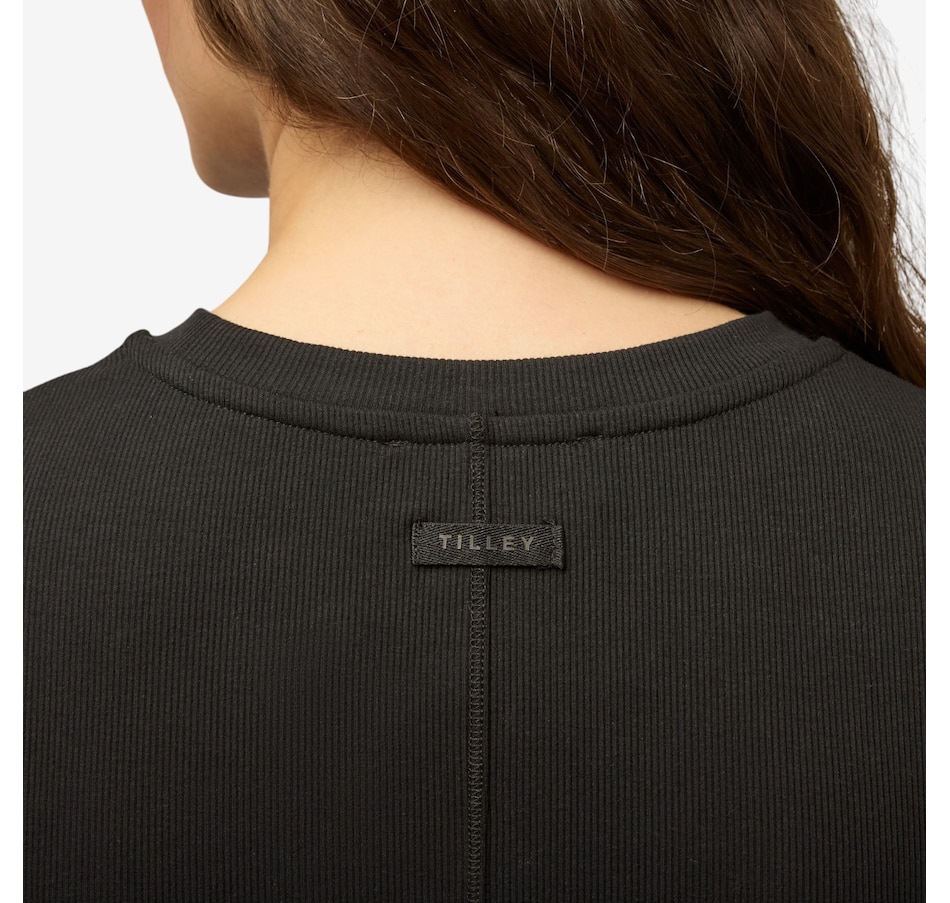 Image 123104_ALTMORE11.jpg, Product 123-104 / Price $65.00, Tilley Tencil Rib Short Sleeve Tee from Tilley on TSC.ca's Fashion department