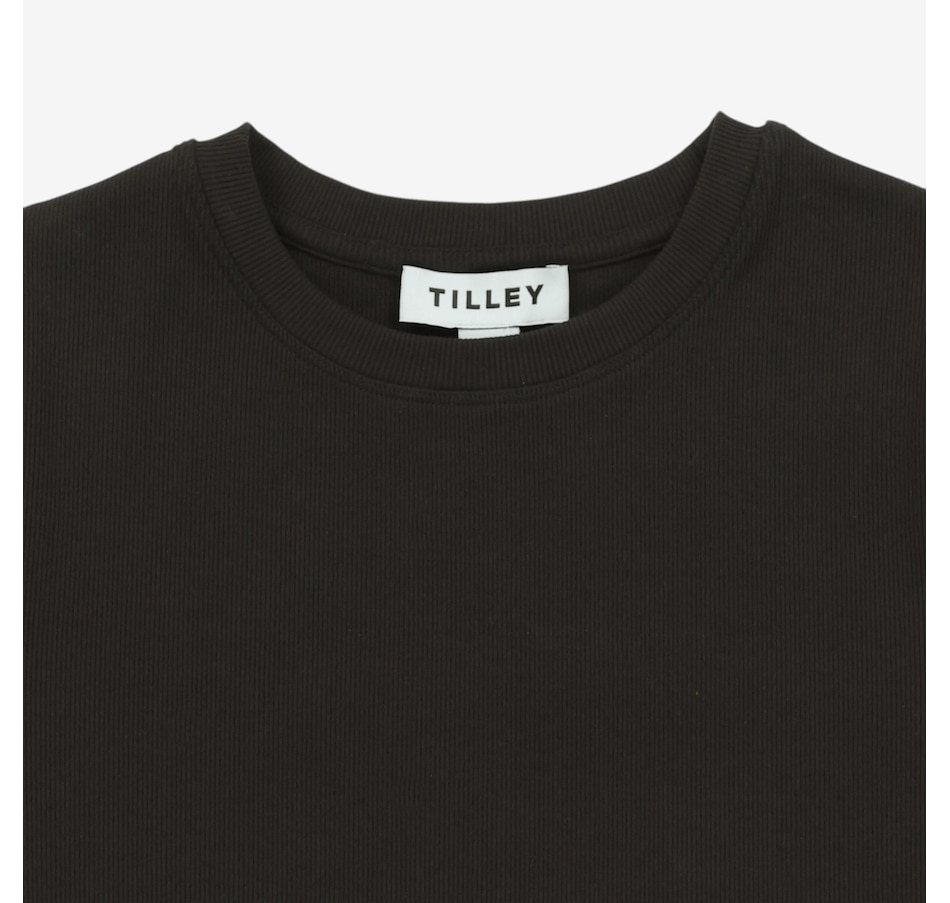 Image 123104_ALTMORE13.jpg, Product 123-104 / Price $65.00, Tilley Tencil Rib Short Sleeve Tee from Tilley on TSC.ca's Fashion department