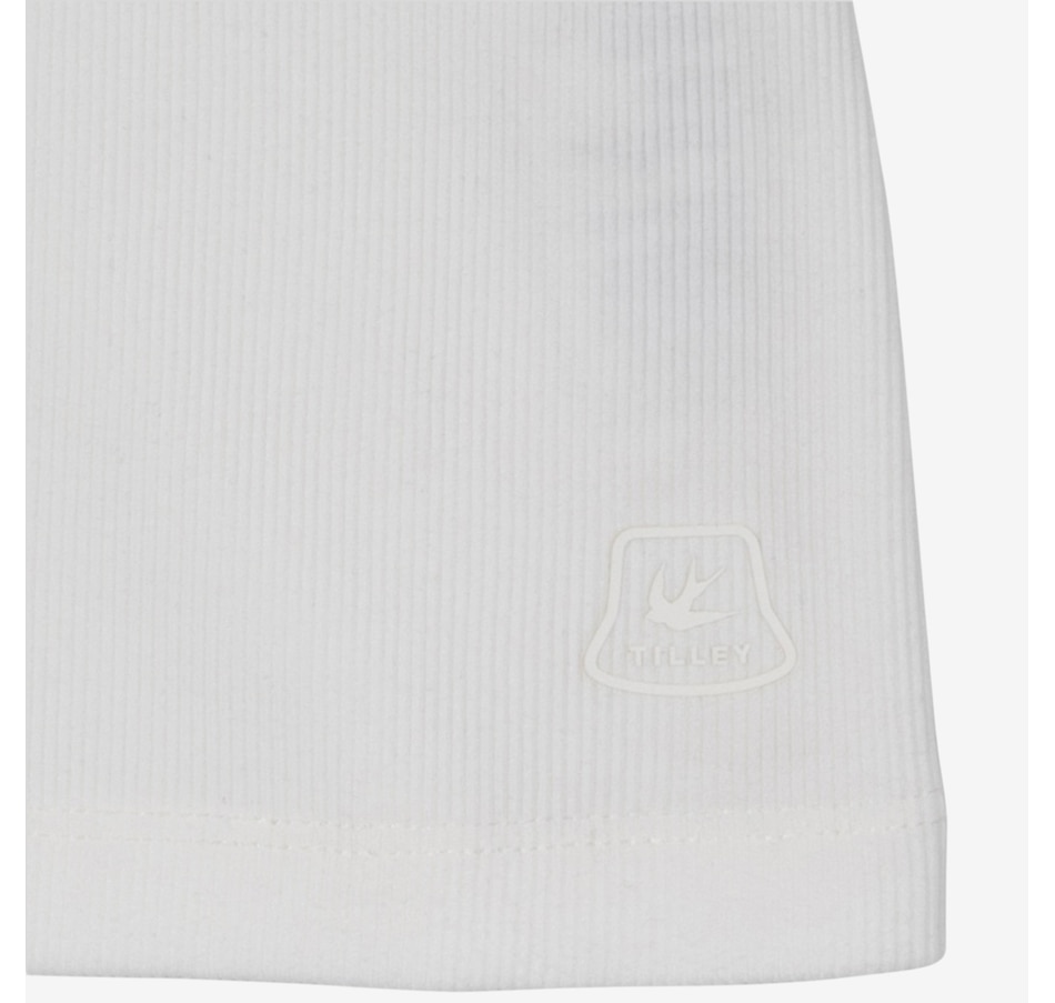 Image 123104_ALTMORE14.jpg, Product 123-104 / Price $65.00, Tilley Tencil Rib Short Sleeve Tee from Tilley on TSC.ca's Fashion department