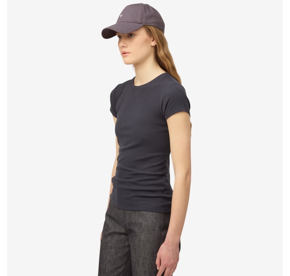 Image 123104_ALTMORE7.jpg, Product 123-104 / Price $65.00, Tilley Tencil Rib Short Sleeve Tee from Tilley on TSC.ca's Fashion department