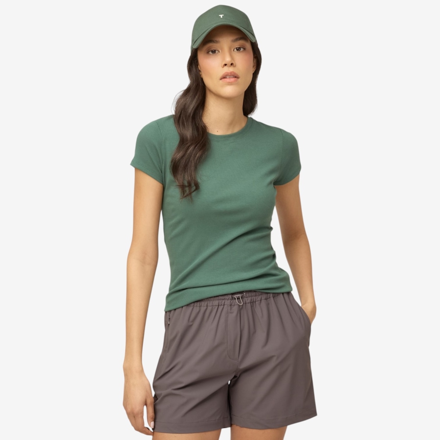 Image 123104_IY.jpg, Product 123-104 / Price $65.00, Tilley Tencil Rib Short Sleeve Tee from Tilley on TSC.ca's Fashion department