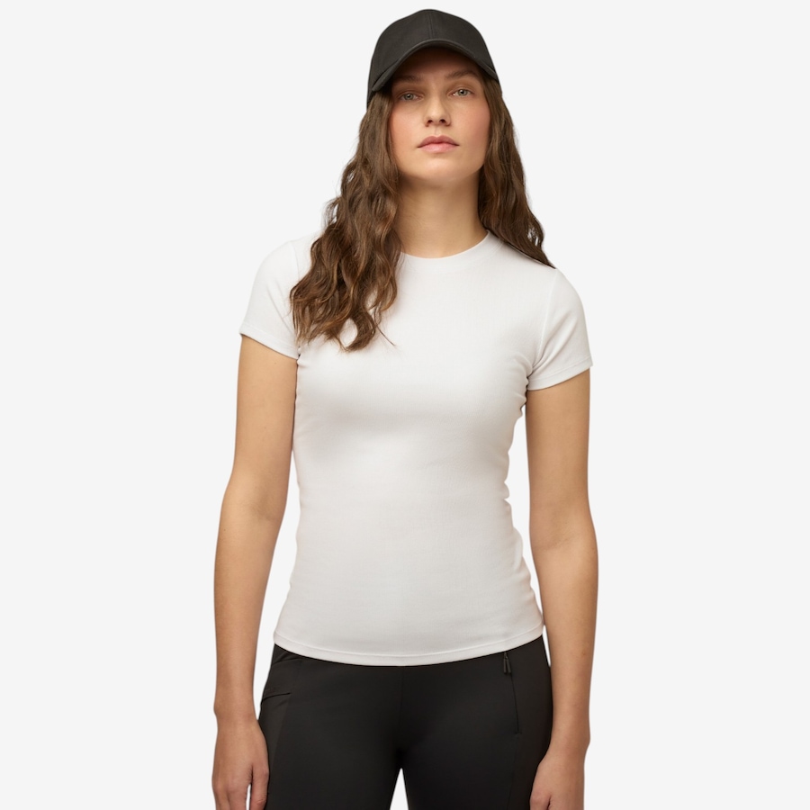 Image 123104_WHT.jpg, Product 123-104 / Price $65.00, Tilley Tencil Rib Short Sleeve Tee from Tilley on TSC.ca's Fashion department