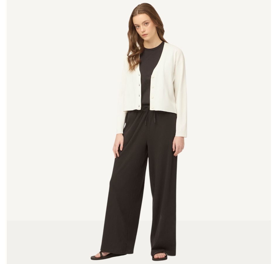 Image 123106_BLK.jpg, Product 123-106 / Price $95.00, Tilley Tencil Rib Pant from Tilley on TSC.ca's Fashion department