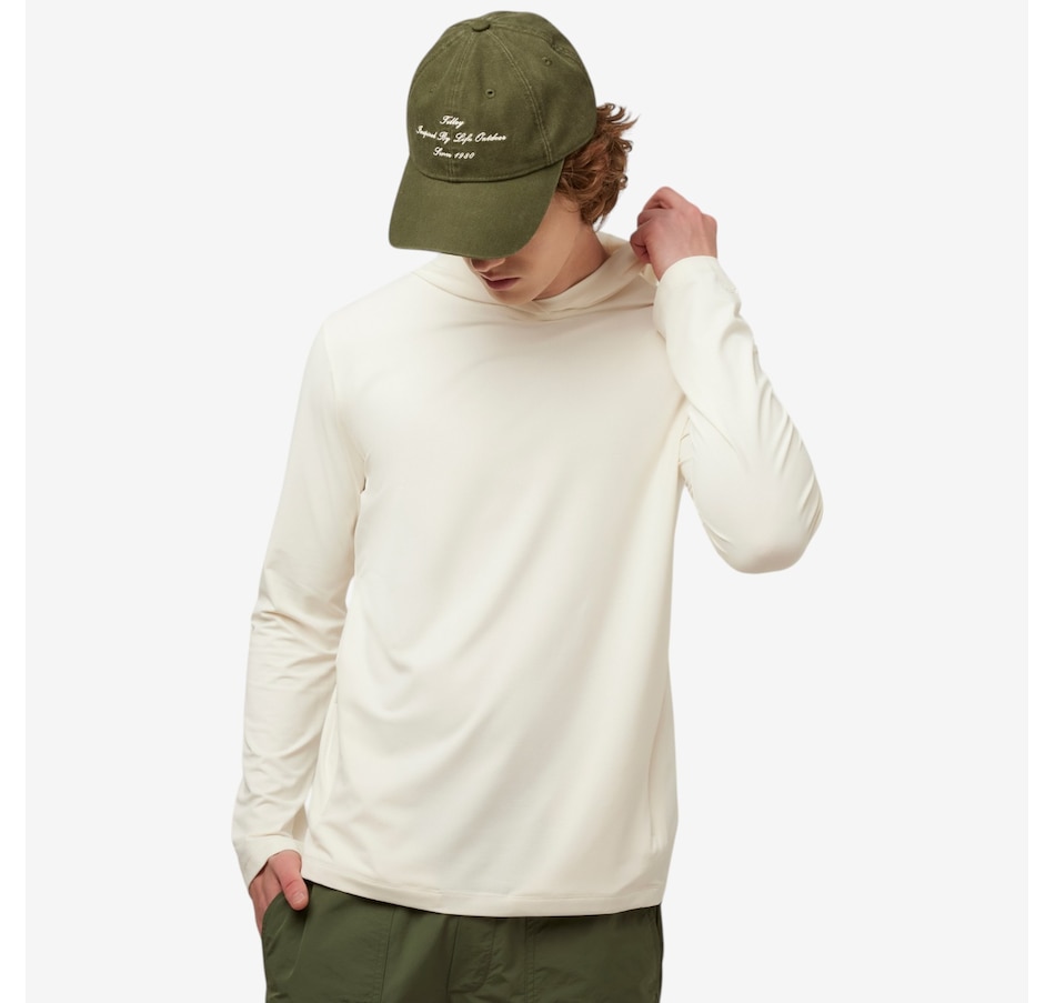 Image 123111_ALTMORE1.jpg, Product 123-111 / Price $120.00, Tilley Men's Lightweight UPF Shade Hoodie from Tilley on TSC.ca's Fashion department