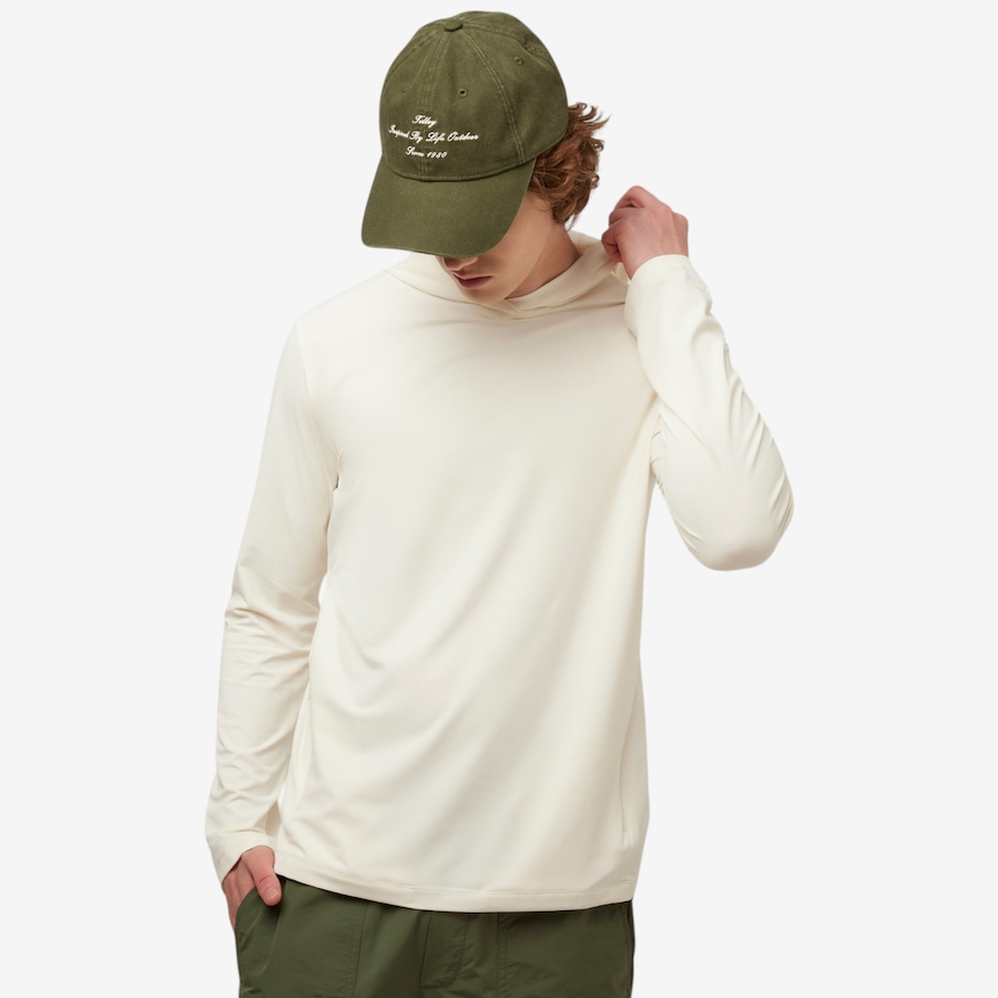 Image 123111_ALTMORE1.jpg, Product 123-111 / Price $120.00, Tilley Men's Lightweight UPF Shade Hoodie from Tilley on TSC.ca's Fashion department