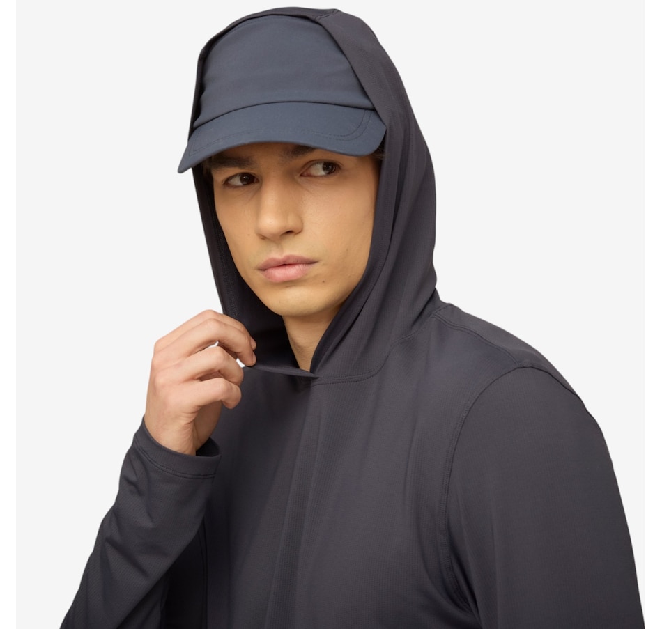 Image 123111_ALTMORE4.jpg, Product 123-111 / Price $120.00, Tilley Men's Lightweight UPF Shade Hoodie from Tilley on TSC.ca's Fashion department