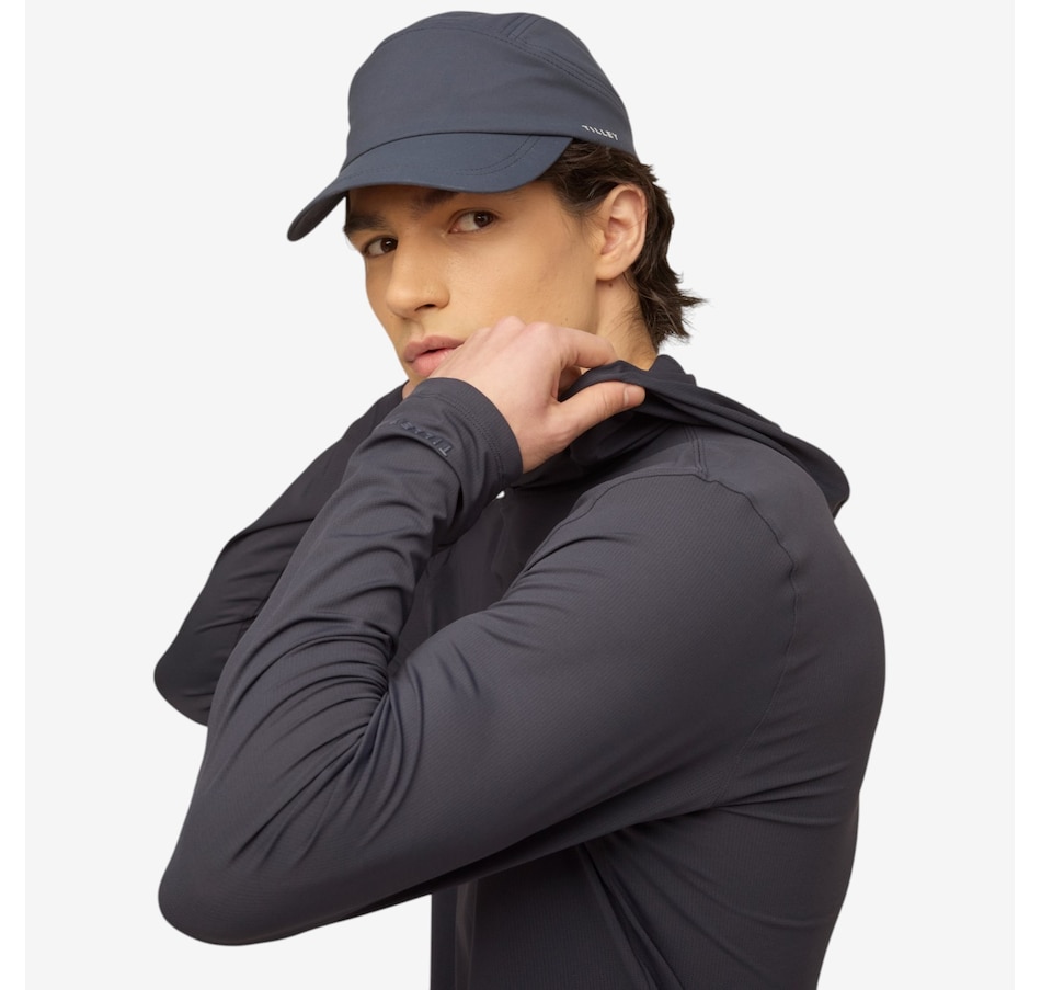 Image 123111_ALTMORE5.jpg, Product 123-111 / Price $120.00, Tilley Men's Lightweight UPF Shade Hoodie from Tilley on TSC.ca's Fashion department