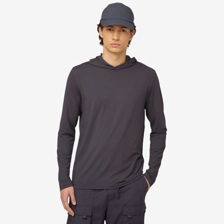 Image 123111_MARNV.jpg, Product 123-111 / Price $120.00, Tilley Men's Lightweight UPF Shade Hoodie from Tilley on TSC.ca's Fashion department