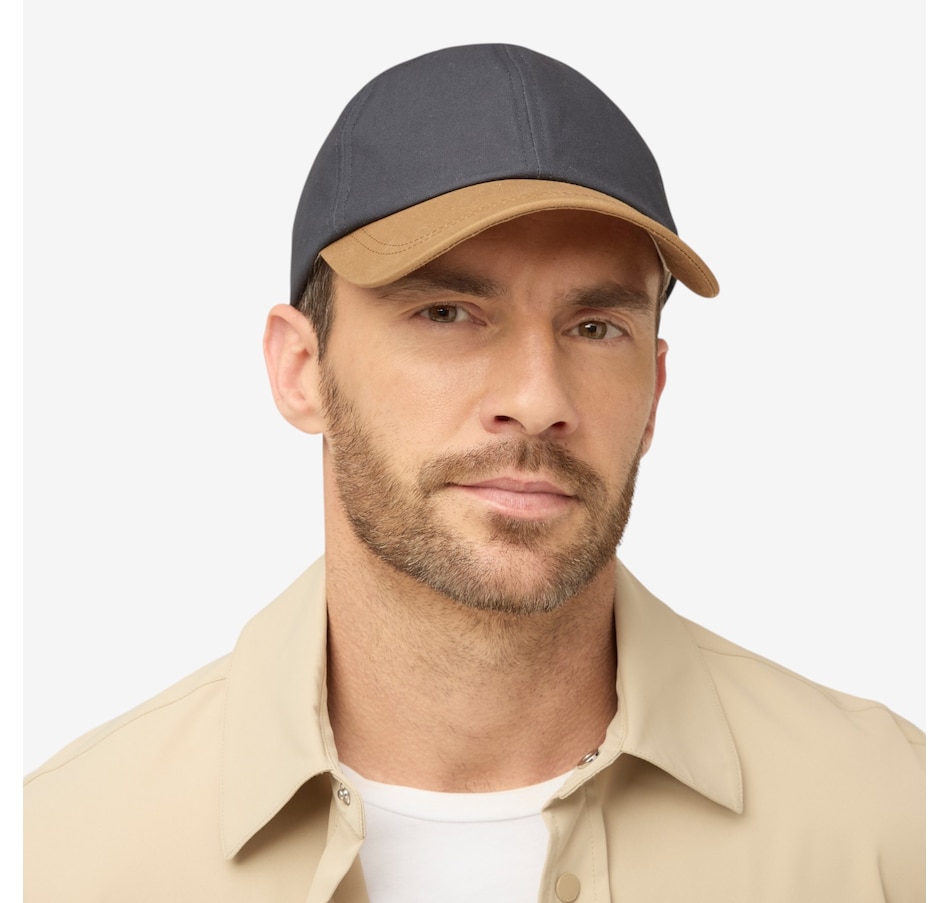 Image 123125_NVYTN.jpg, Product 123-125 / Price $55.00, Tilley Men's Waxed Cotton Cap from Tilley on TSC.ca's Fashion department