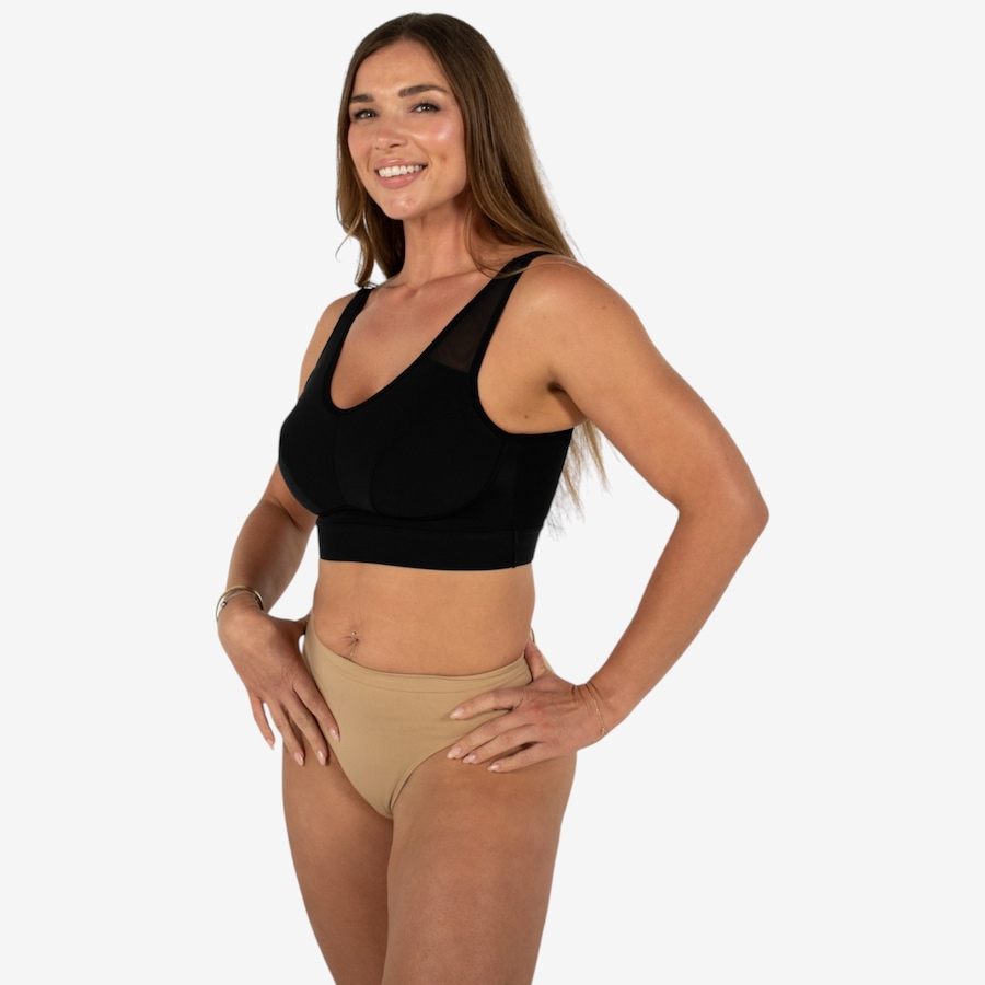 Image 123134_ALTMORE1.jpg, Product 123-134 / Price $34.99, Rhonda Shear Mesh Front Leisure Bra from Rhonda Shear Shapewear on TSC.ca's Fashion department