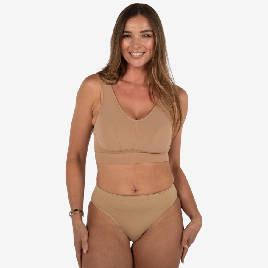 Image 123134_SIE.jpg, Product 123-134 / Price $34.99, Rhonda Shear Mesh Front Leisure Bra from Rhonda Shear Shapewear on TSC.ca's Fashion department