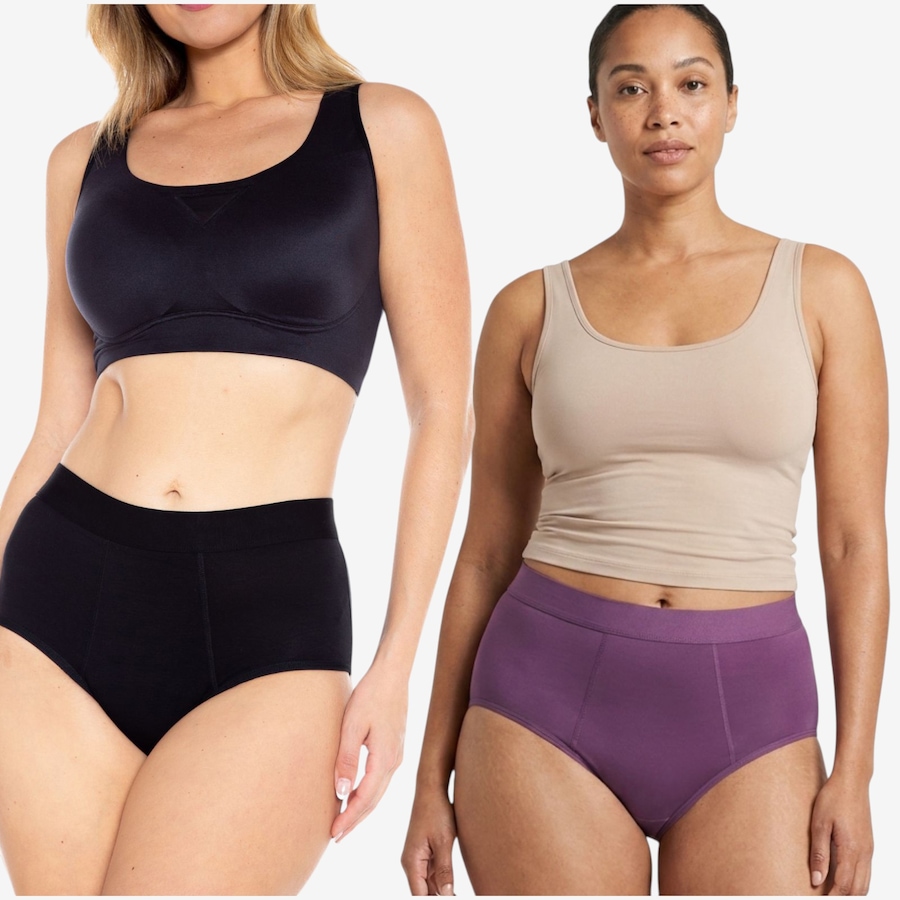 Image 123135_BCF.jpg, Product 123-135 / Price $44.99, Rhonda Shear Two-Pack Bamboo Shear Protection Brief from Rhonda Shear Shapewear on TSC.ca's Fashion department