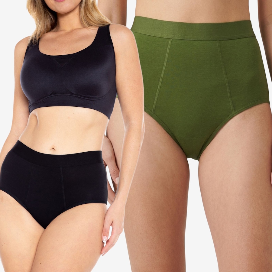 Image 123135_BLO.jpg, Product 123-135 / Price $44.99, Rhonda Shear Two-Pack Bamboo Shear Protection Brief from Rhonda Shear Shapewear on TSC.ca's Fashion department