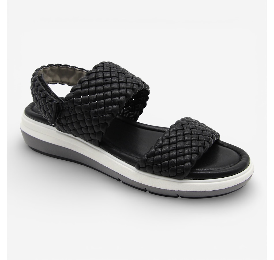 Image 123146_BLK.jpg, Product 123-146 / Price $79.99, JBU by Jambu Leila Woven Sandal from JBU by Jambu on TSC.ca's Shoes department