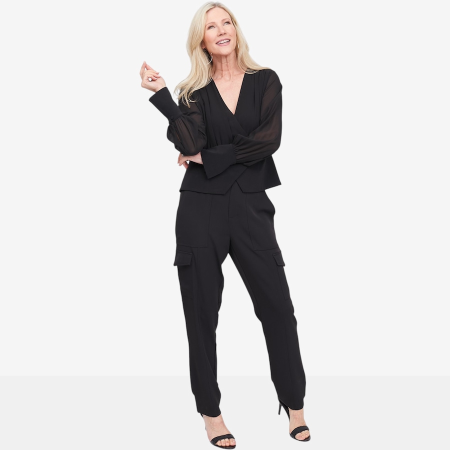 Image 123153_ALTMORE1.jpg, Product 123-153 / Price $69.88, Brian Bailey Wrap Blouse from Brian Bailey on TSC.ca's Fashion department
