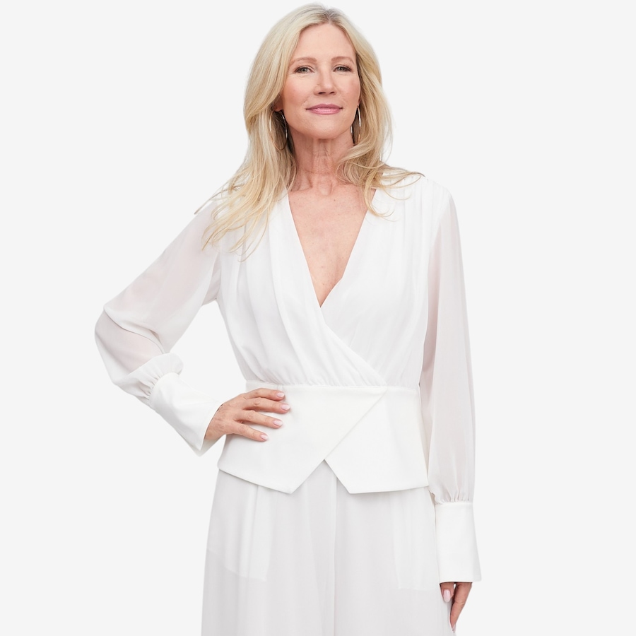 Image 123153_IVR.jpg, Product 123-153 / Price $69.88, Brian Bailey Wrap Blouse from Brian Bailey on TSC.ca's Fashion department