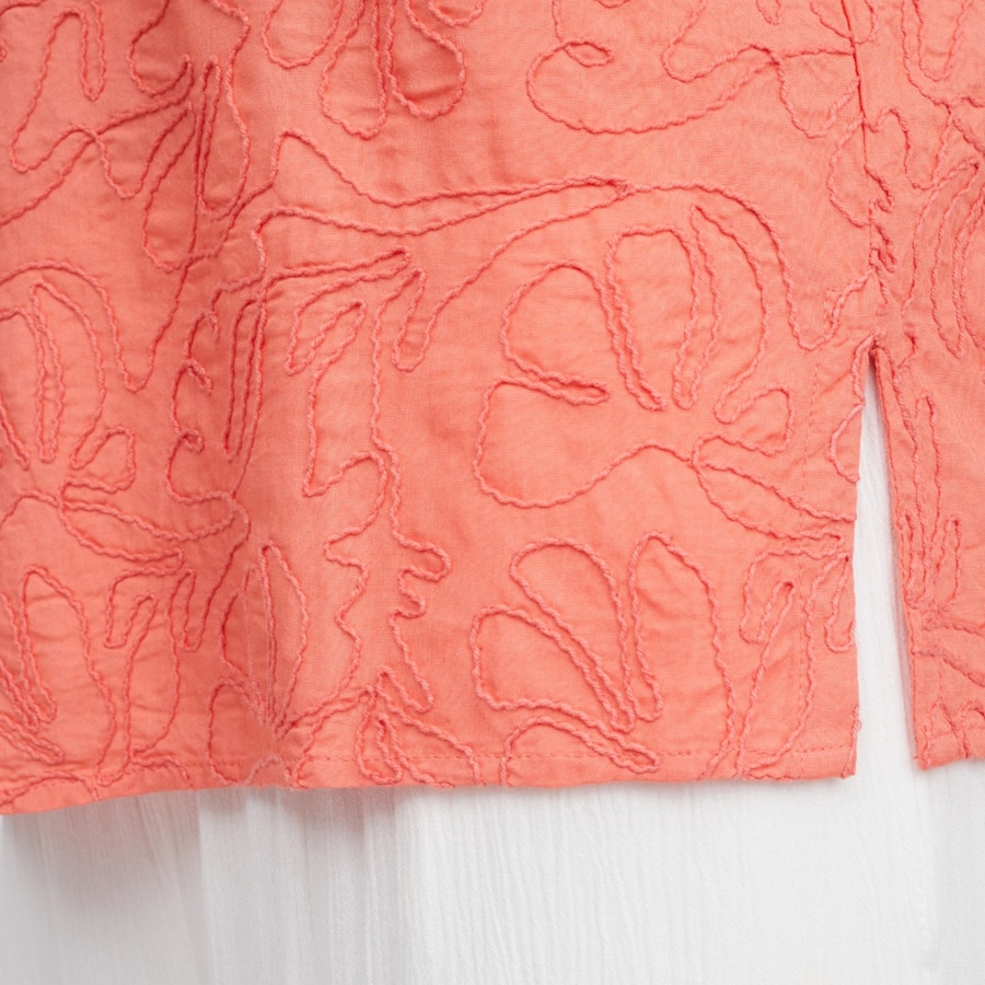 Image 123164_ALTMORE3.jpg, Product 123-164 / Price $109.99, Guillaume Tassel-Detail Embroidered Top from Guillaume on TSC.ca's Fashion department