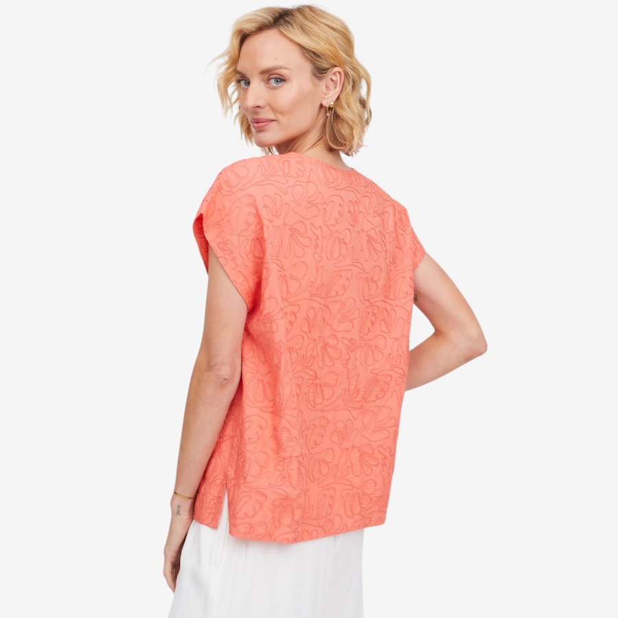 Image 123164_ALTMORE4.jpg, Product 123-164 / Price $109.99, Guillaume Tassel-Detail Embroidered Top from Guillaume on TSC.ca's Fashion department