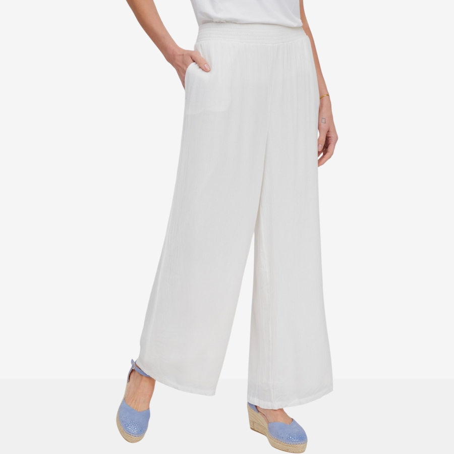 Image 123165_WHT.jpg, Product 123-165 / Price $80.88, Guillaume Flowy Wide-Leg Pant from Guillaume on TSC.ca's Fashion department