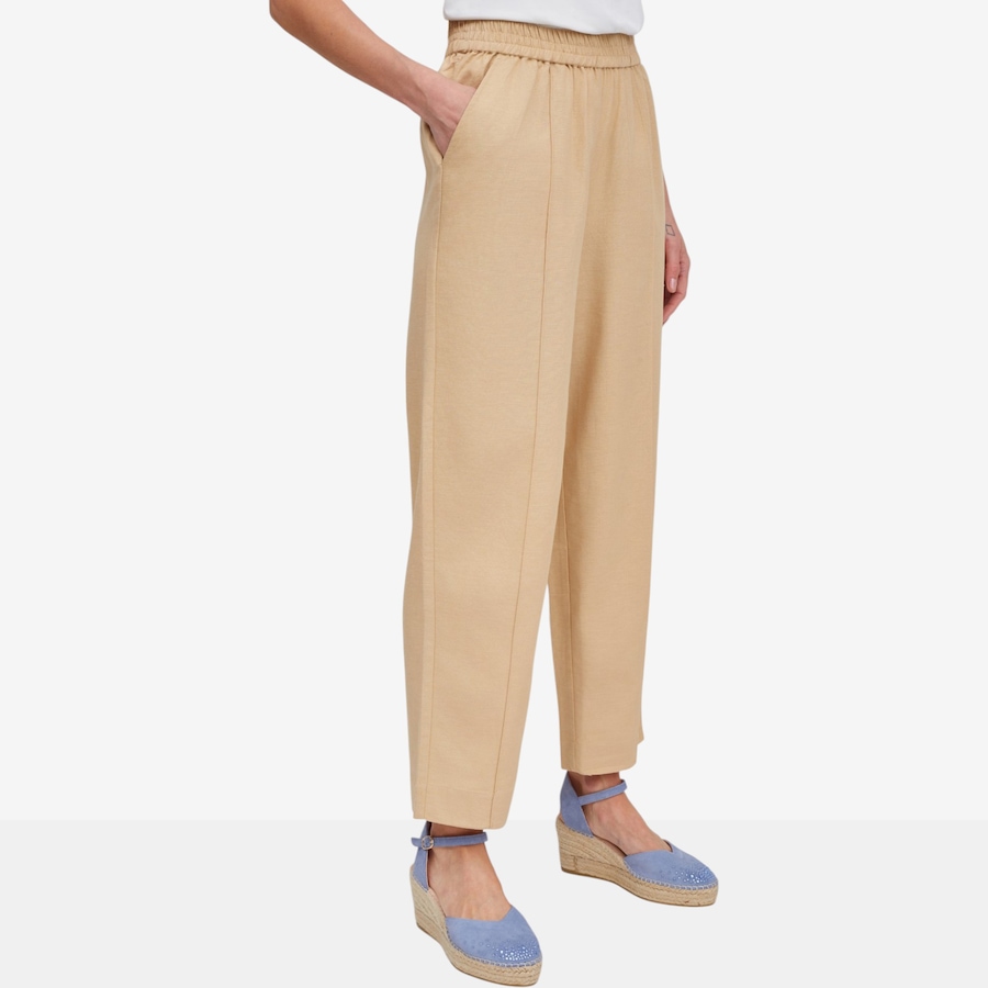 Image 123168_ALTMORE1.jpg, Product 123-168 / Price $119.99, Guillaume Pintuck Cotton Linen Pants from Guillaume on TSC.ca's Fashion department