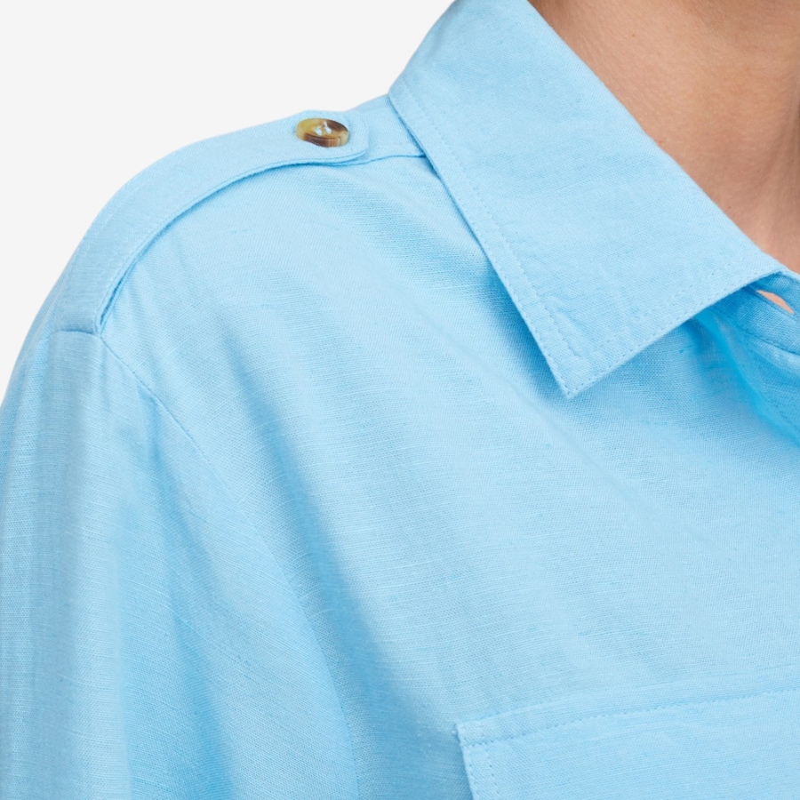 Image 123169_ALTMORE1.jpg, Product 123-169 / Price $119.99, Guillaume Cotton Linen Safari Shirt from Guillaume on TSC.ca's Fashion department