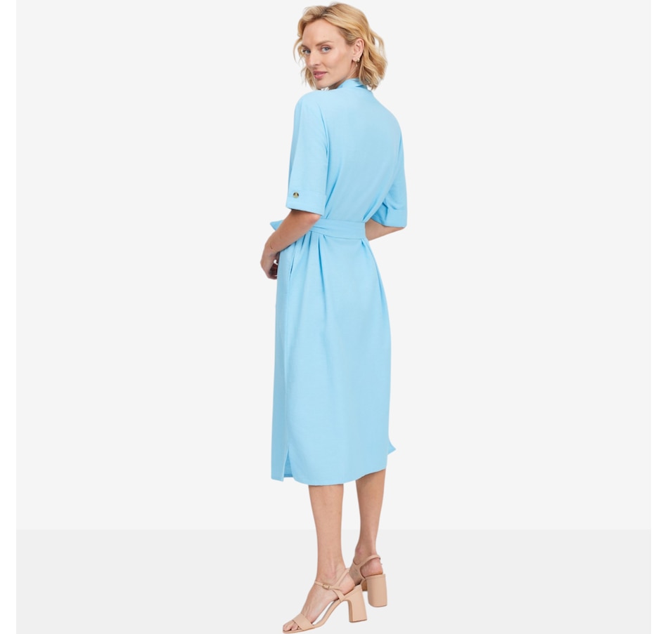 Image 123170_ALTMORE6.jpg, Product 123-170 / Price $109.99, Guillaume Cotton Linen Safari Dress from Guillaume on TSC.ca's Fashion department
