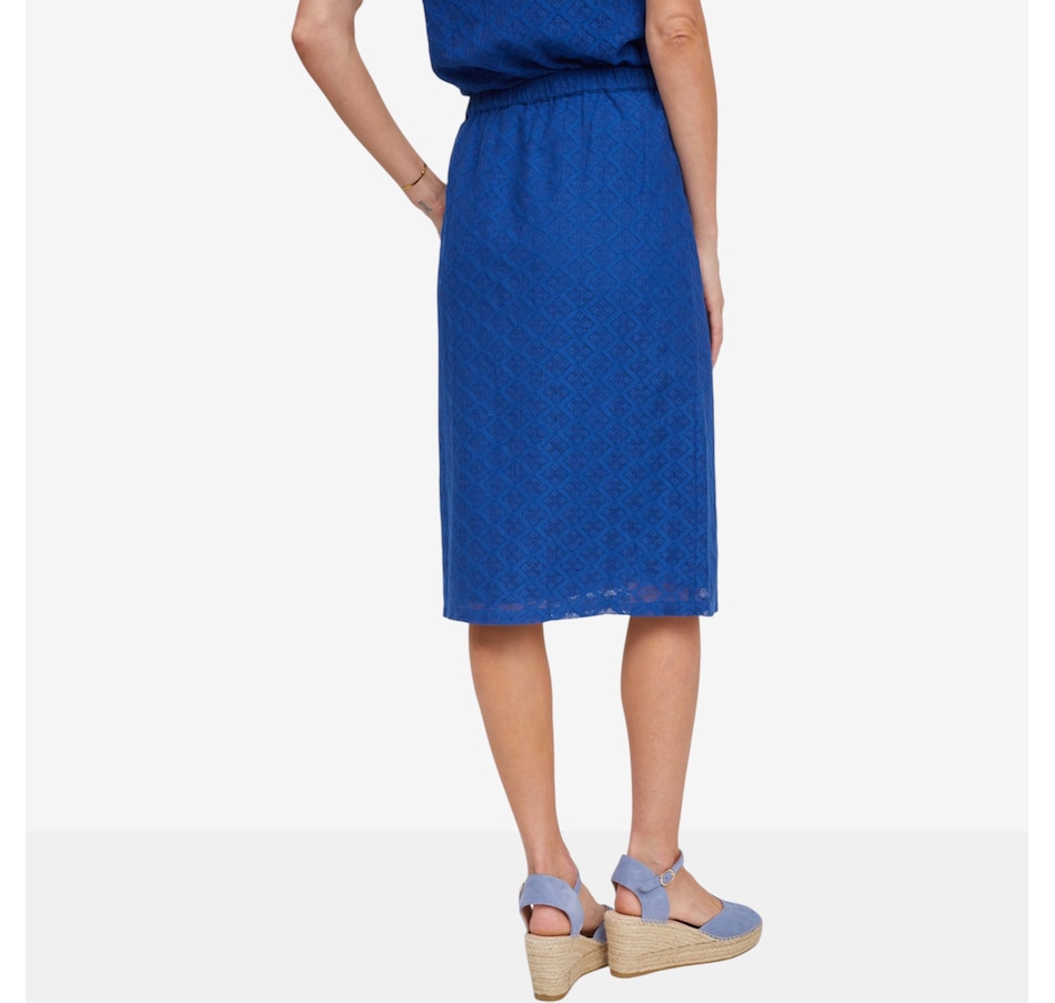 Image 123175_ALTMORE4.jpg, Product 123-175 / Price $99.99, Guillaume Textured Lace Skirt from Guillaume on TSC.ca's Fashion department