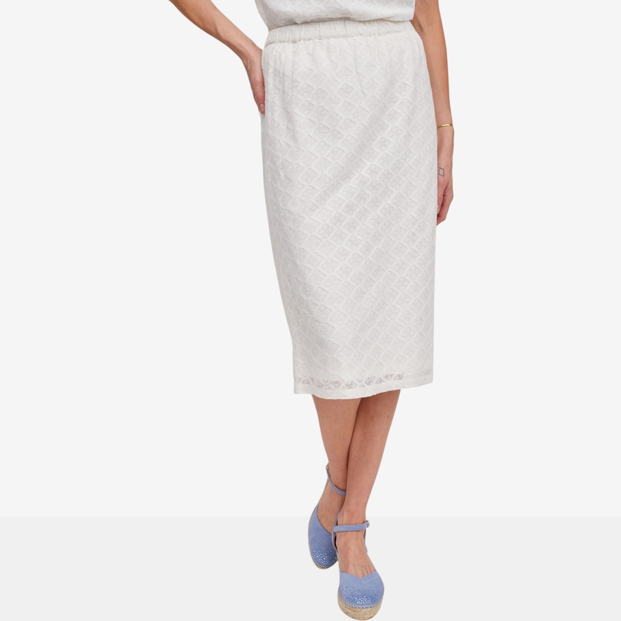 Image 123175_WHT.jpg, Product 123-175 / Price $109.99, Guillaume Textured Lace Skirt from Guillaume on TSC.ca's Fashion department
