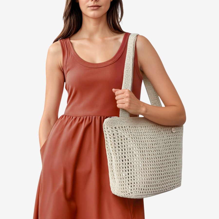 Image 123207_ALTMORE11.jpg, Product 123-207 / Price $159.99, The Sak Casual Classic Crochet Tote from The SAK Handbags on TSC.ca's Fashion department