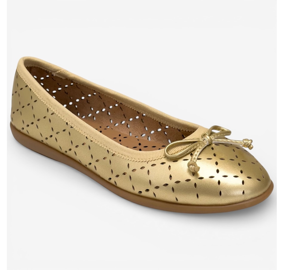 Image 123239_SGOLD.jpg, Product 123-239 / Price $59.88, Aerosoles Beyla Woven Flat from Aerosoles on TSC.ca's Shoes department