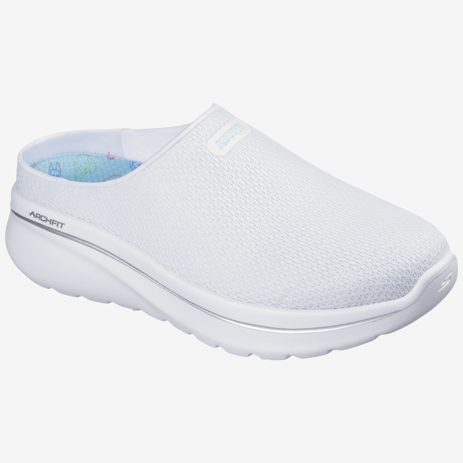 Image 123322_WHT.jpg, Product 123-322 / Price $49.88, Skechers Relaxed Fit Go Walk Arch Fit N'Joy - Katie Mule from Skechers on TSC.ca's Shoes department