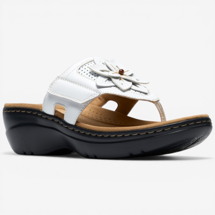 Image 123374_WHT.jpg, Product 123-374 / Price $110.00, Clarks Merliah2 Kyla Toe Thong Sandal from Clarks Footwear on TSC.ca's Shoes department